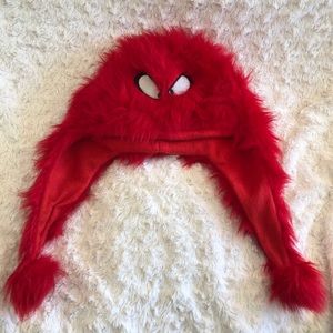 Character fuzzy beanie